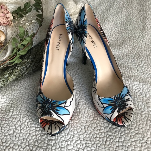 Nine West Shoes - Nine West Constance Peep-Toe Heel sz 10